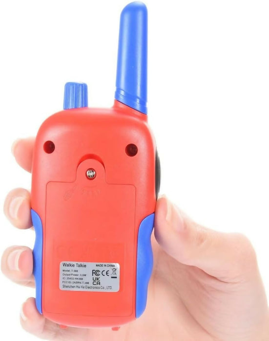 ROBOT DESIGN DM31 Walkie Talkies for kids 3+ (Red & Blue)