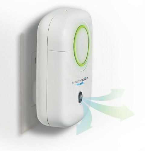 2 件裝 Breathe Pure Pro，便攜式插入式空氣清淨器，帶 HEPA 過濾器，UV-C