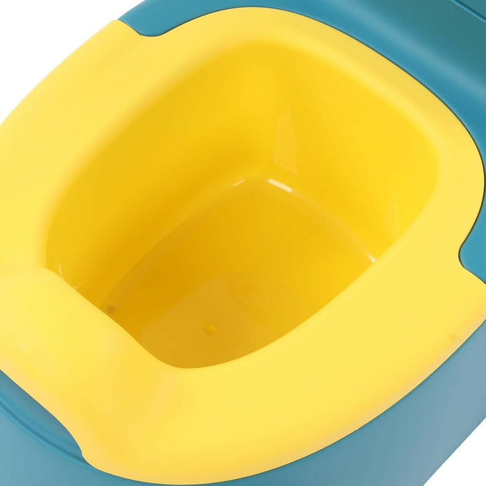 Dinosaur Potty Training Seat for Toddlers Kids Potty Chair with Backrest, Non-Slip Base, Removable Bowl, Easy-Clean Design Portable Baby Toilet Trainer for Boys & Girls