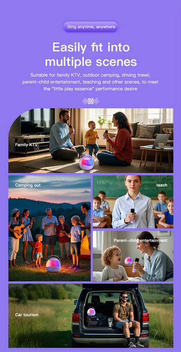 P13雙麥克風藍牙音箱 | P13 Dual Microphone Bluetooth Speaker