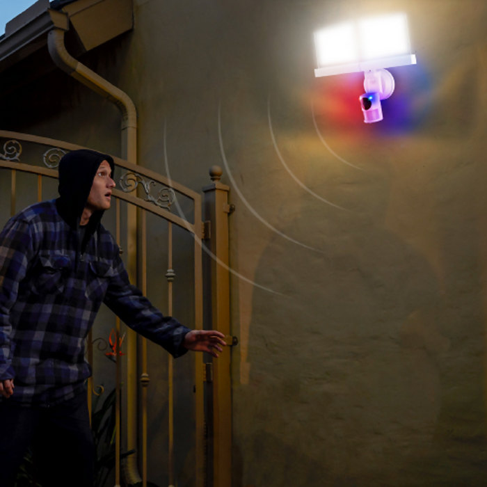 Swann Slimline Floodlight Security Camera - SWIFI-SLMFLCW