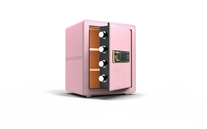 Mini Safe - Colourful Series High-Security Smart Safe, Fingerprint,WIFI Remote & Keypad Lock