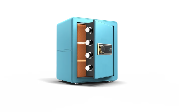 Mini Safe - Colourful Series High-Security Smart Safe, Fingerprint,WIFI Remote & Keypad Lock