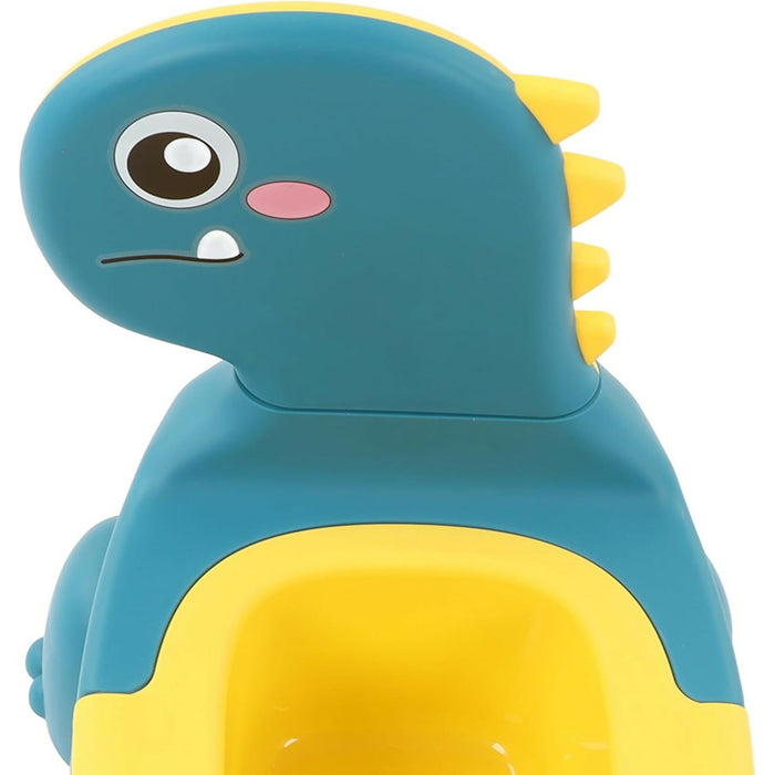 Dinosaur Potty Training Seat for Toddlers Kids Potty Chair with Backrest, Non-Slip Base, Removable Bowl, Easy-Clean Design Portable Baby Toilet Trainer for Boys & Girls