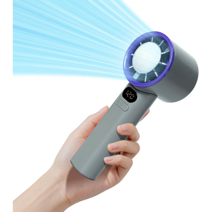 Portable Mini Fan Handheld Cooling Fan with Ice Cold Plate, 3000mAh Rechargeable Battery Instant Cooling, USB Personal Air Cooler for Home, Office, Travel, Outdoor Model B11B