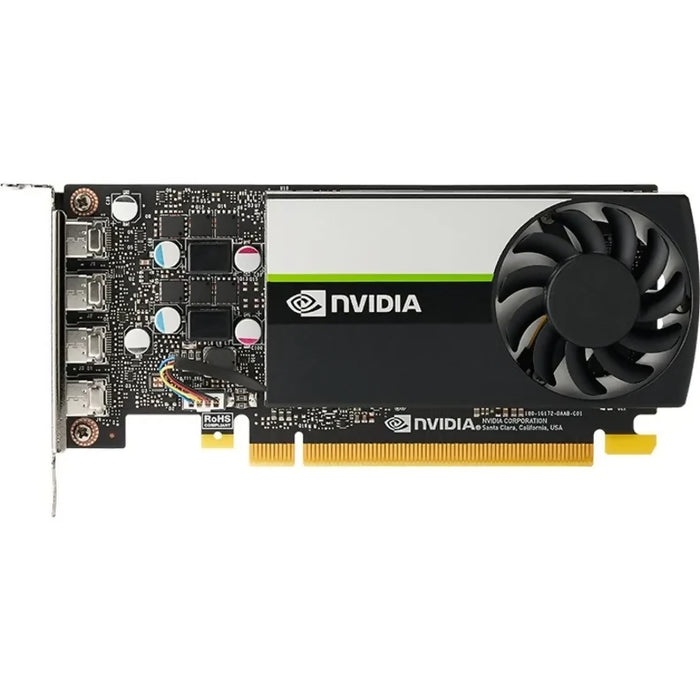(Open Box) PNY NVIDIA T1000 Graphic Card - 4 GB GDDR6 - Low-profile - Like New!