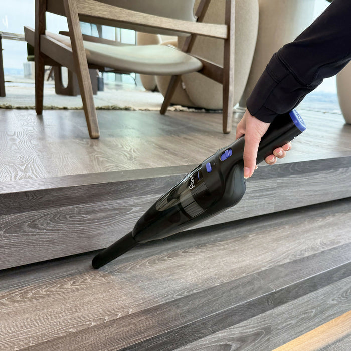 H1 MAX 12V Cordless Hand Vacuum with Brushless Motor, Charging Stand, Cleaning Attachments, Black