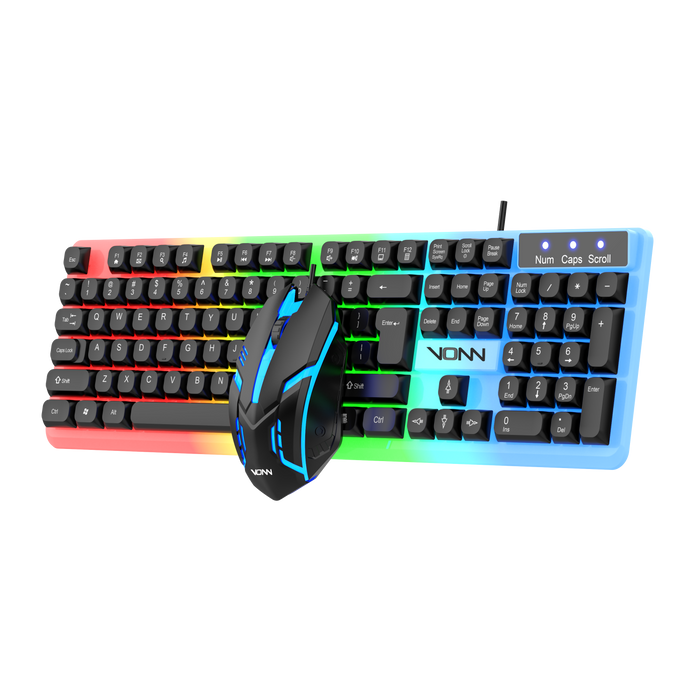 VONN Colorful Suspension Mouse & Keyboard Combo