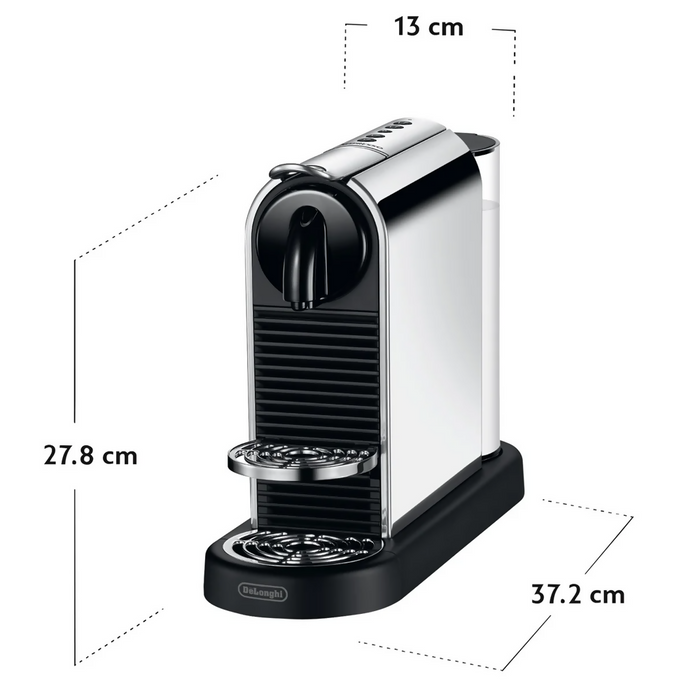 Nespresso Citiz Espresso Machine by De'Longhi, Platinum, with $30 Nespresso coffee voucher