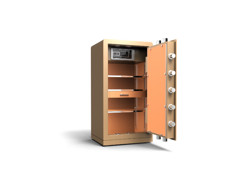 ChuanWei 4th Gen Low-Carbon Alloy Steel Security Safe and Lockbox with Finger Print Keypad