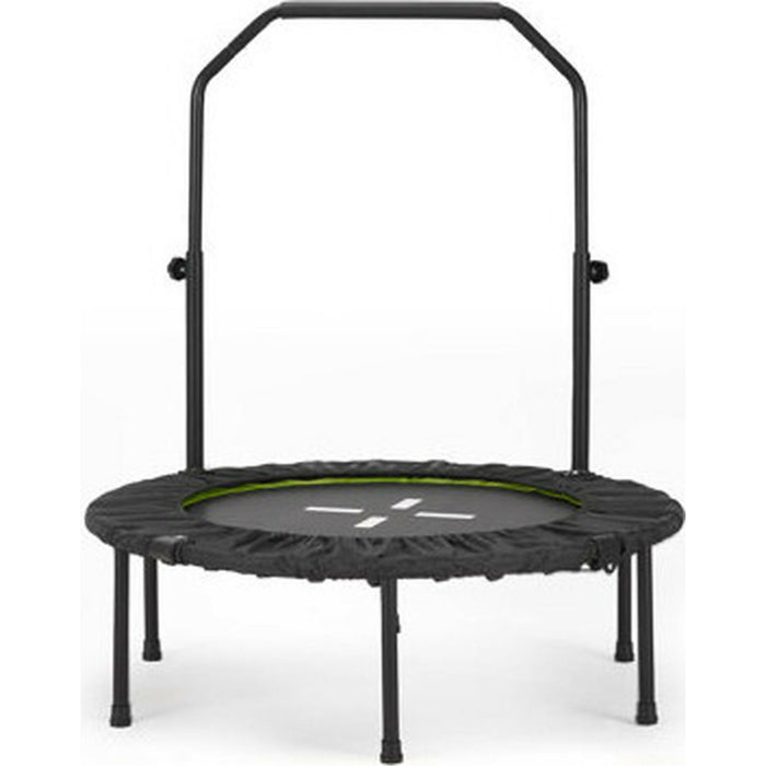 Rebounder Trampoline for Adults Quiet Bungee Cord System, 330 lb Capacity, Foldable Mini Fitness Trampoline Indoor Cardio, Weight Loss & Home Workout