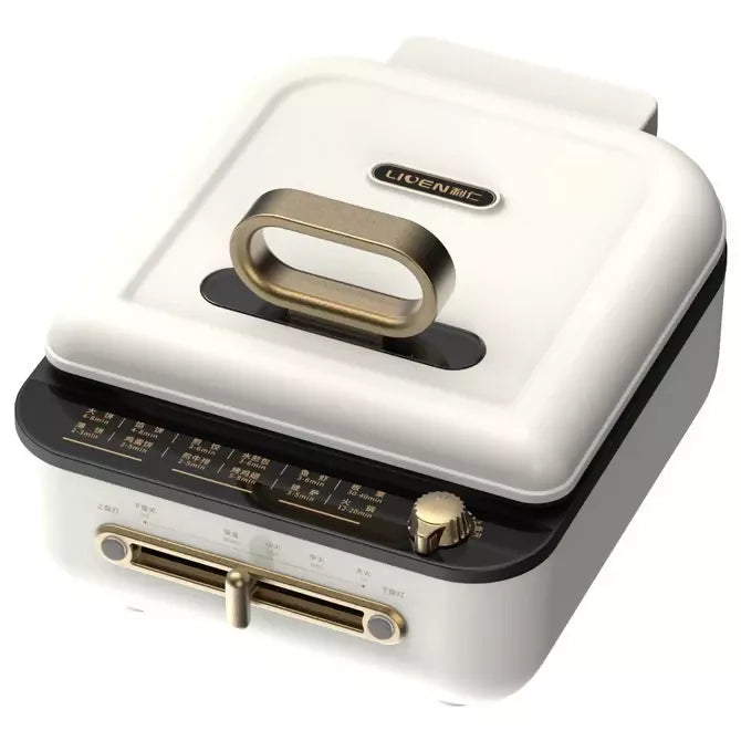 利仁 2盤獨立控溫 煎烙火鍋燉湯炒涮烤一體機 | Electric Hot Pot & BBQ Grill Combo |1500W