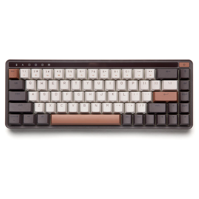 MIIIW K19 藝術機械鍵盤 68 鍵，咖啡色