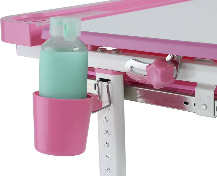 AVICENNA – 可調式兒童書桌和椅子 - 粉紅色
