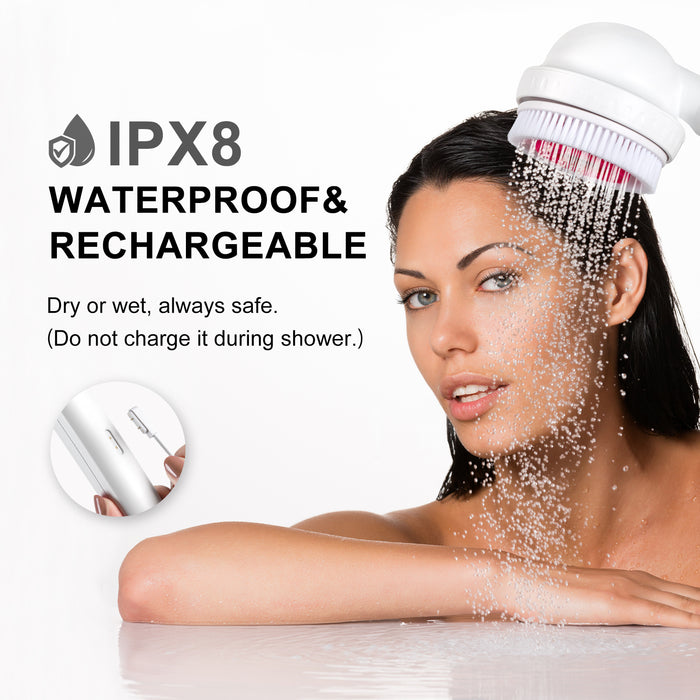VENTRAY home Waterproof Ultrasonic 3-in-1 Spa Shower Head