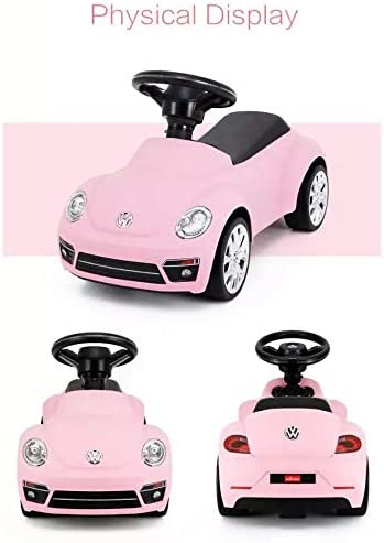 Rastar VW Volkswagen Beetle Kids Foot to Floor Push Along Ride-On Car