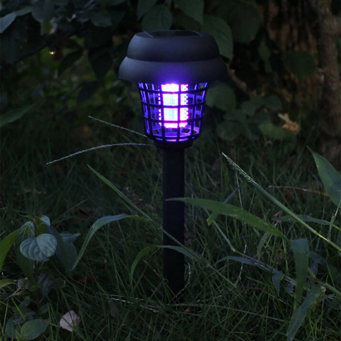 VGI 4PCS Solar Powered Garden LED Light/Bugs Zapper