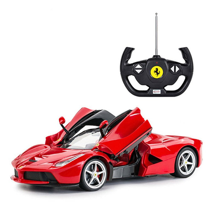 Rastar 1:14 Ferrari LaFerrari Remote Control Car with Open Butterfly Doors and Working Lights