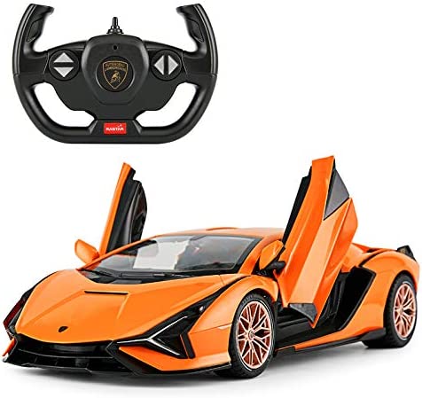 Rastar 1:14 Lamborghini SIAN FKP 37 Remote Control Car with Open Doors and Working Lights