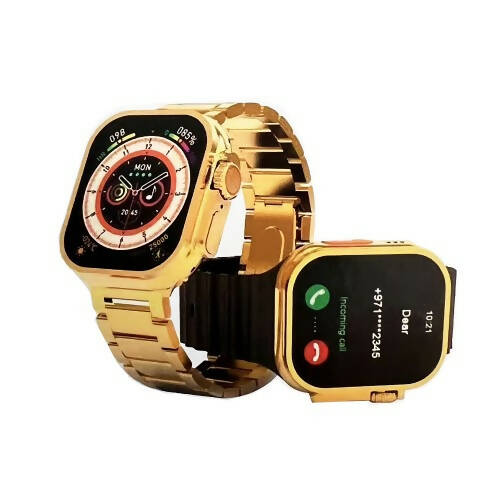 時尚 Ultra H8 智慧手錶 2.02 吋顯示器和心率監測器