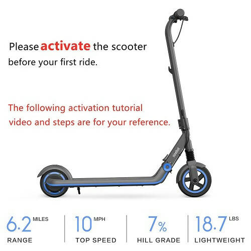 Segway IXbot e KickScooter ZING E10 Electric Kick Scooter for Children and Teens