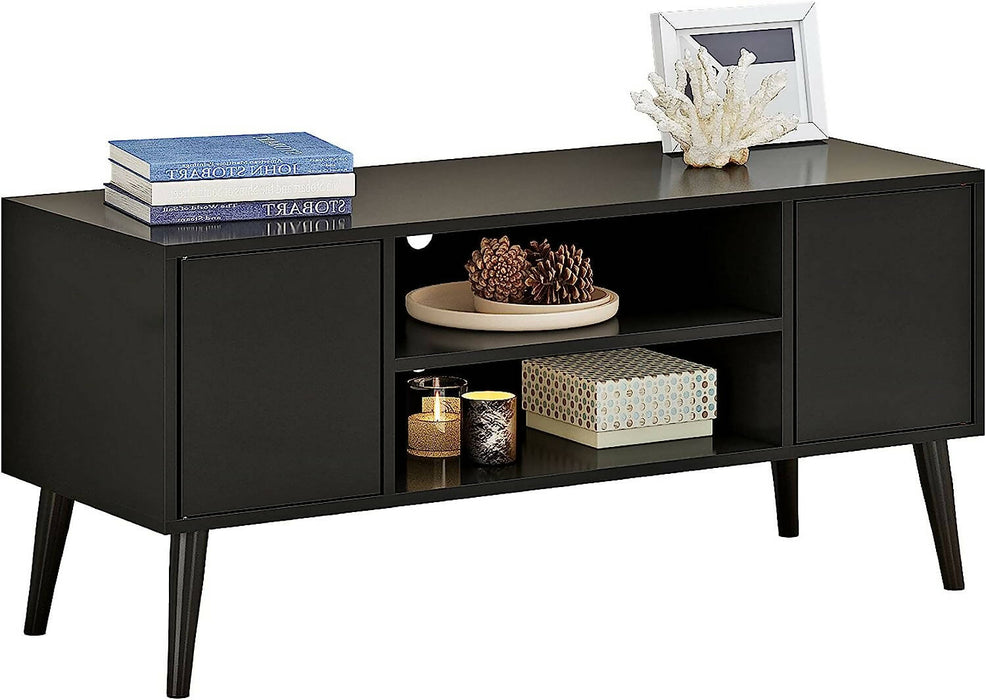 HOMEFORT Retro TV Console Table, Fits up to 55-inch Television