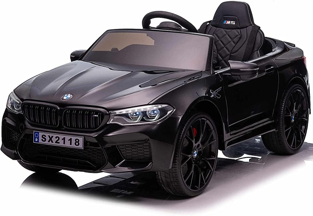 Voltz Toys 12V Licensed BMW M5 Ride On Car with Leather Seat and Remote Control