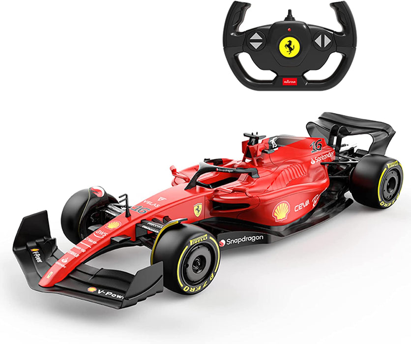 Rastar 1:12 Ferrari F1 75 Remote Control Car, Official F1 Merchandise