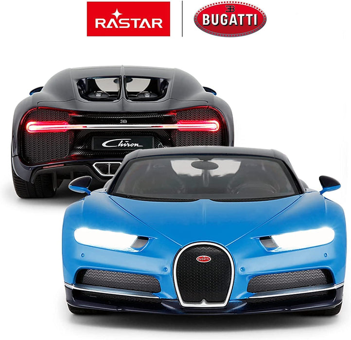 Rastar 1:14 Bugatti Chiron Remote Control Car with Working Lights