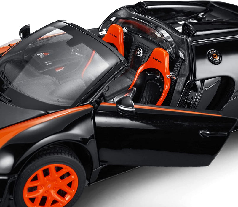 Diecast, Rastar 1:18 Scale Model 43900 - Bugatti Veyron 16.4 Grand Sport Vitesse - Black