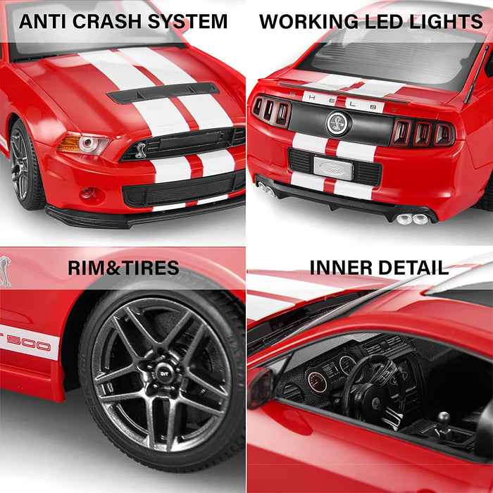 Rastar 1:14 Ford Shelby GT500 遙控車帶工作燈