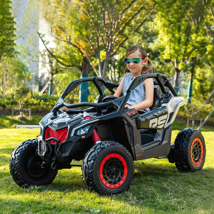 Voltz Toys 2 Seater CAN-AM Buggy 24V RS 版電動兒童乘駕車帶家長遙控完美禮物
