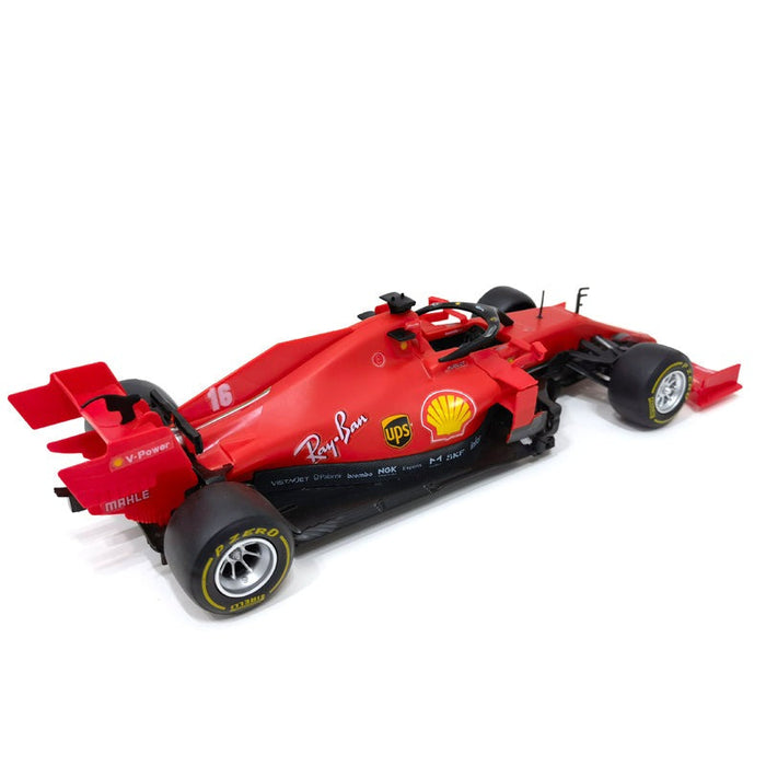 Building Kit, Rastar 1:16 Ferrari SF1000 F1 Supercar DIY Building Kit with Remote Control, 65pcs