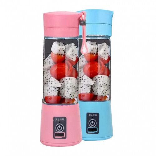 Mini Portable Blender USB Rechargeable Mixer Juicer 380mL Bottle