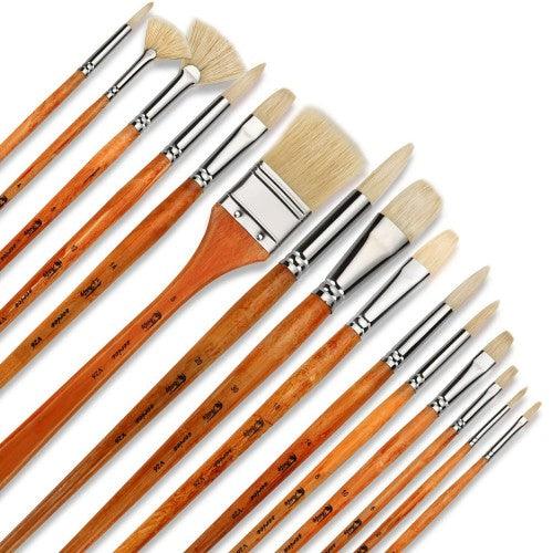ARTIFY 15-Piece Paint Brush Set, Professional Oil Painting Set with Carrying Case