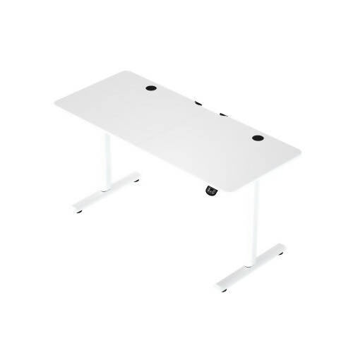 MSW 電動站立式辦公桌，140 x 60 厘米鋼製可調高度辦公桌