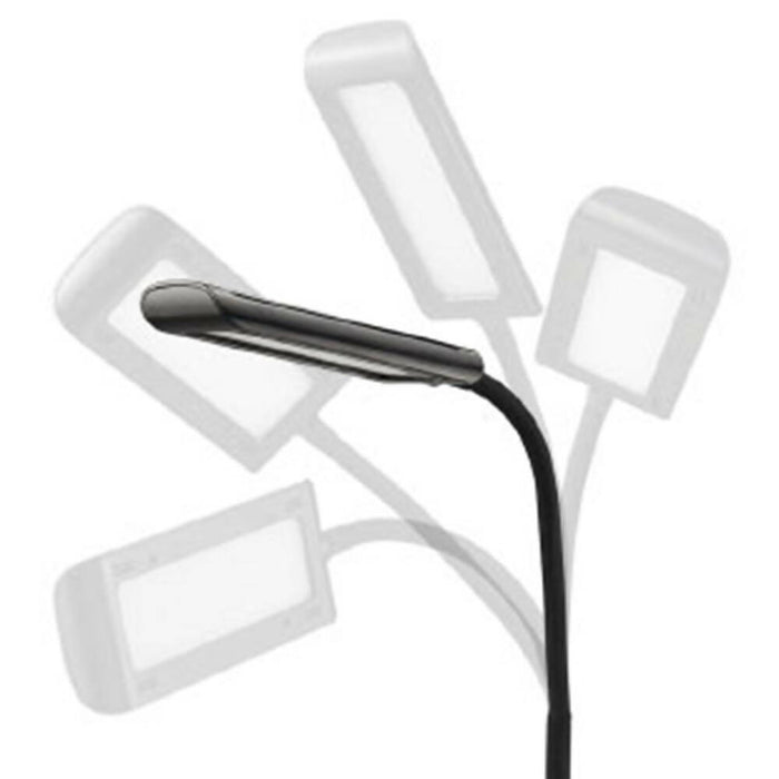 TaoTronics TT-DL11 Dimmable LED Desk Lamp with USB Charging Port, Flexible Gooseneck Table Lamp, 35 Lighting Modes, Black