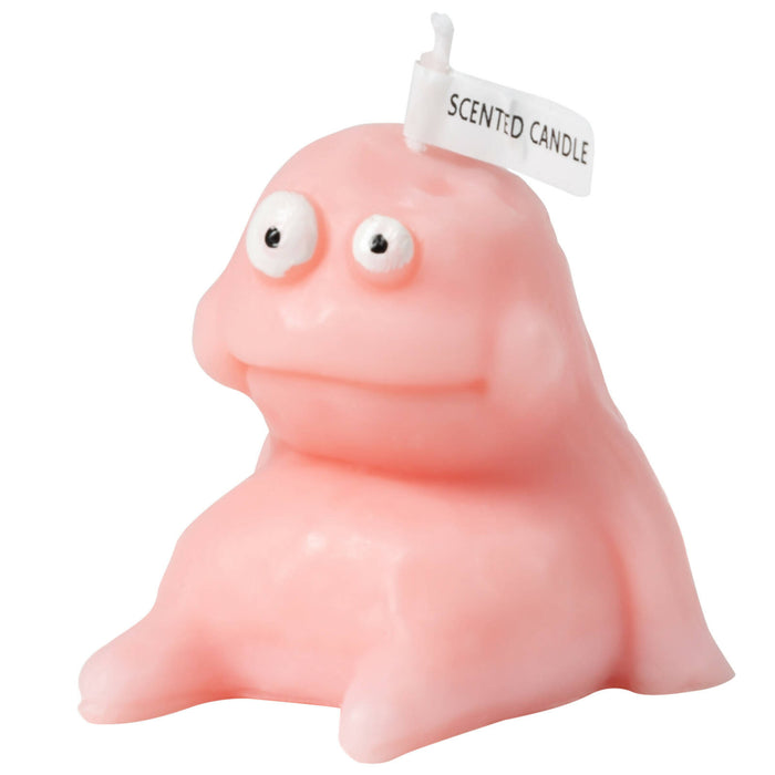 Rejuuv Fat Mudman Shaped Scented Candle - Pink