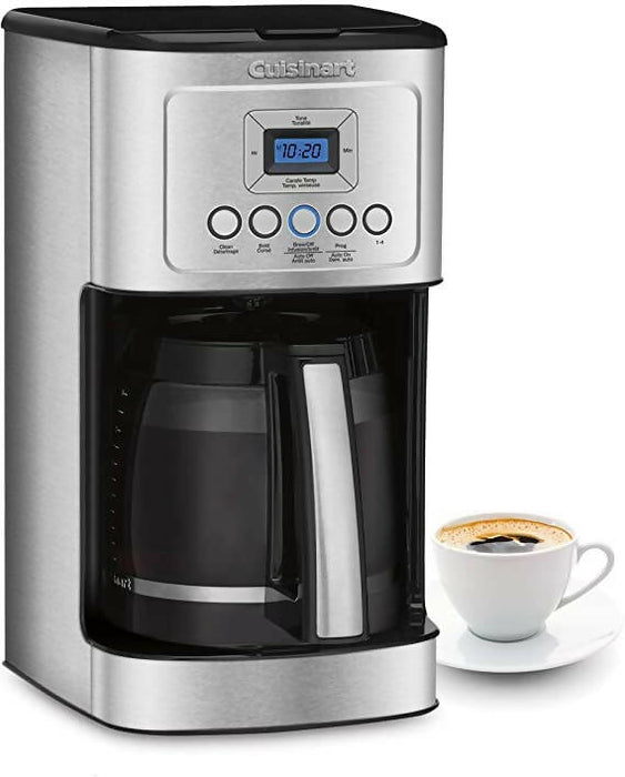 CUISINART 14杯可程式設計咖啡機（DCC-3200C） - 拉絲不鏽鋼