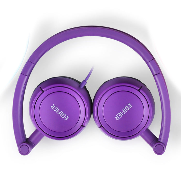 Edifier 漫步者 H650 頭戴式耳機-可折疊輕便耳機-紫/紫