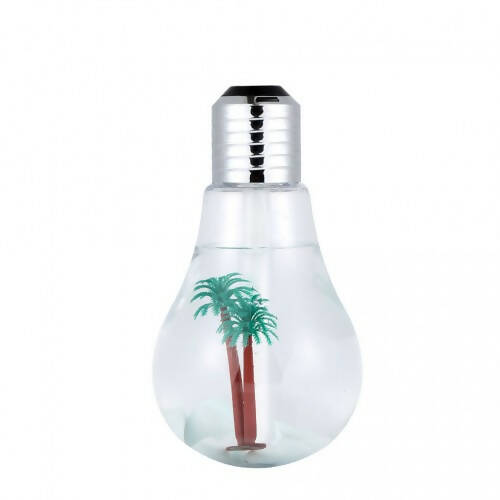 燈泡加濕器，獨特創意燈泡形狀 7 種顏色發光可愛家庭辦公室加濕器