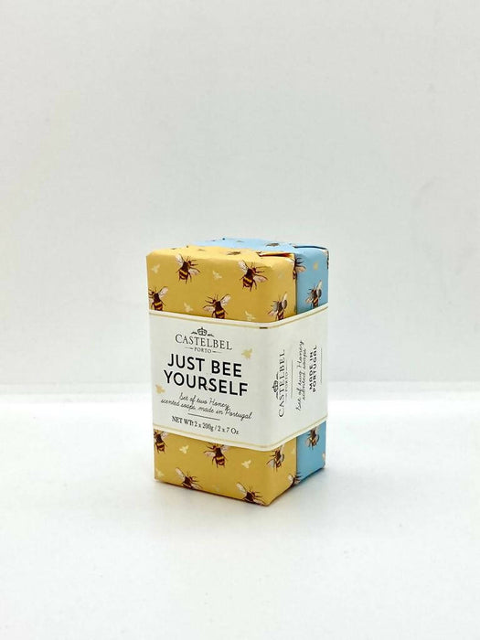 Castelbel Porto - Just Bee Yourself - Gift Set of Two Honey Scented Bath Soap (2 x 7 oz.)