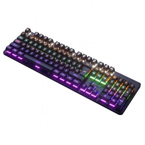 K30 USB 有線遊戲機械鍵盤 104 鍵 RGB 背光鍵盤