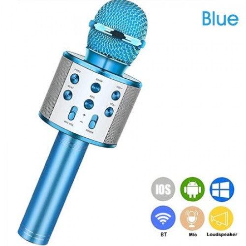 Toytexx WS-858 Wireless Handheld Microphone KTV Karaoke Stereo USB Player Bluetooth MIC