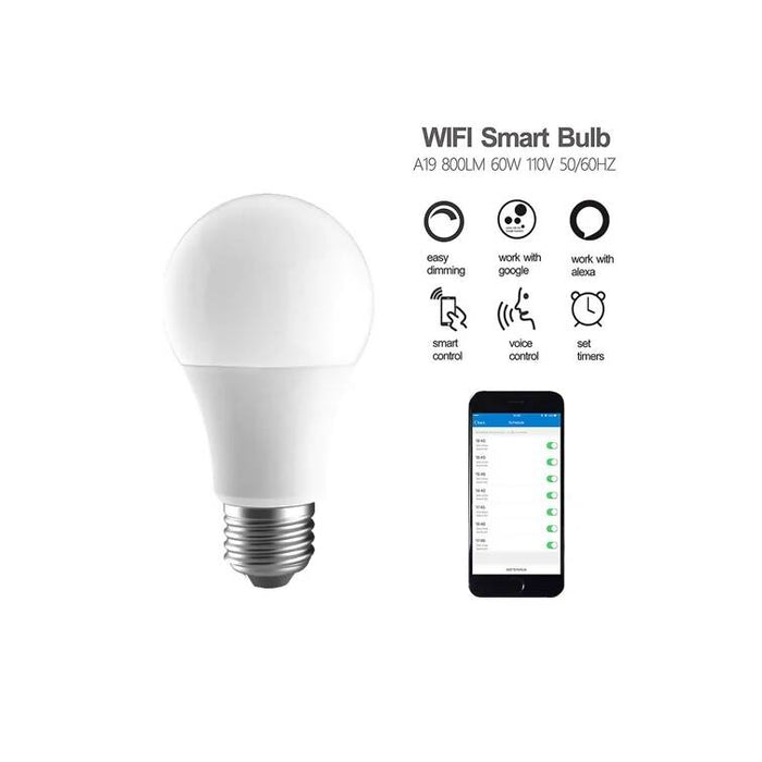 eco4life 智慧型 Wi-Fi LED 燈泡 E26 - DBEQPW30