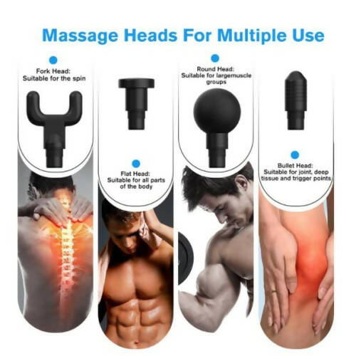 CM 6 Speed Massager with 4 attachments