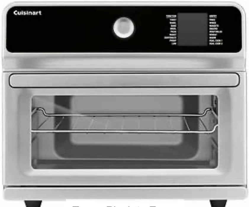 Cuisinart CTOA130 Digital Airfryer Toaster Oven.0.6 cu.ft. (17L), silver - Refurbished