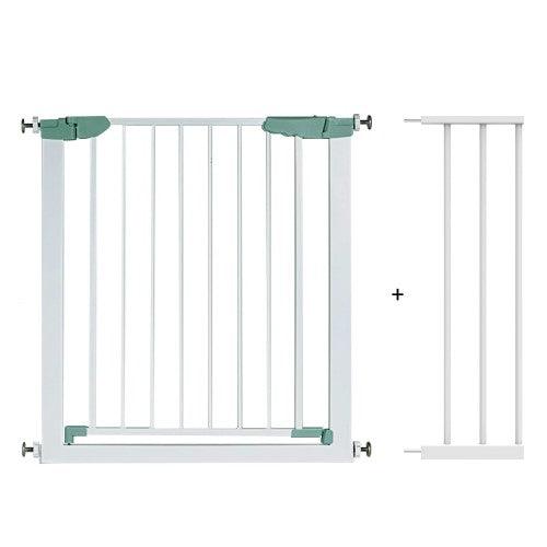 Adjustable Child/Baby Safety Gate, 80 x 74 cm for Stairs, Doorways (with 20cm Gate Extension)