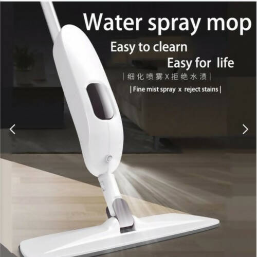 AURORA Water Spray Mop Washable Microfiber Clean Degerming Spray Mop