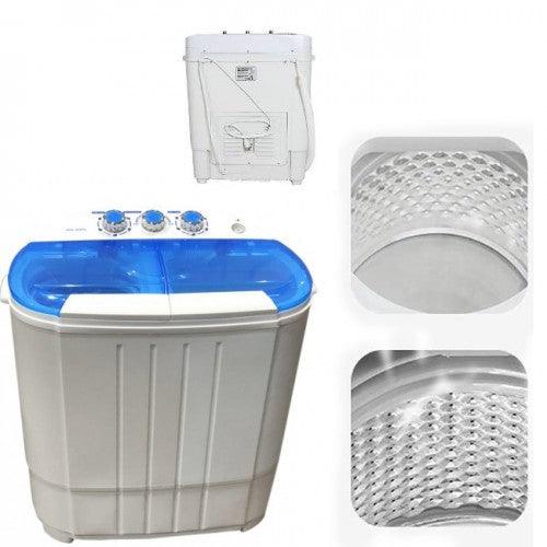 Intexca便攜式緊湊型雙浴缸容量洗衣機和洗衣機旋轉乾燥機